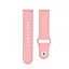 Ремешок силиконовый Boorui для смарт-часов 20 мм Sport design бледно розовый - миниатюра 3
