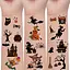 Набор детских временных татуировок "Хэллоуин" kids-tatto-halloween-set-30 - миниатюра 2