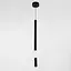 Led світильник чорний у вертикальній формі 60 см на 3 режими | Арт. YG 517B/600 VL BK | Line F - мініатюра 8