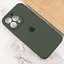 Чехол Epik Silicone Case Full Camera Protective (AA) для Apple iPhone 14 Pro Max (6.7) Зеленый/Cyprus Green - миниатюра 4