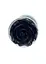 Металева анальна пробка Boss Jewellery Silver Plug Rose 9 см (чорний) - мініатюра 2
