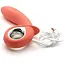 Анальный вибратор KisToy Klein Orange с надувающимся кончиком unisex диаметр 35-50 мм - миниатюра 10