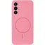 Чохол Lakshmi Silicone Cover Full Camera AA with MagFit для Samsung Galaxy S26 Рожевий/Light pink - мініатюра 1