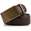 Ремінь шкіряний Vintage чоловічий 115х3,2 см acs0014930 - мініатюра 3