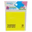 Прозрачные стикеры для заметок Р71-1, 50 листов, 76 х 76 мм Желтый - миниатюра 1