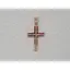 Золотий хрестик Favoritum з алмазною гранню. 3190 - мініатюра 2