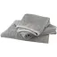 Полотенце МВМ My Home Прикосновение 70x140 см серое (BT-13 L GRAY) - миниатюра 8