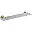 Полиця скляна VBI Venus brushed gold VBI-040009BG, Золотий - мініатюра 1