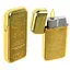 Газова запальничка турбо полум'я Gold Злиток золота №4438 (do320) - мініатюра 1