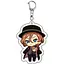 Брелок акриловый Великий из Бродячих Псов Чуя Накахара Bungou Stray Dogs Chuuya Nakahara 5 см - миниатюра 1