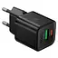Адаптер сетевой HOCO Ingenious PD Charger N65 1USB/Type-C, 20W/3A, PD/QC| - миниатюра 1