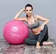 М'яч для фітнесу (фітбол) Power System PS-4013 Ø75 cm PRO Gymball Pink (4013PI-0) - мініатюра 5