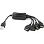 USB-хаб Lapara USB 2.0 4-ports (LA-UH803-A) Black - мініатюра 2