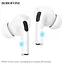 Навушники Borofone BW04 Active noise cancelling true wireless BT headset White - миниатюра 7