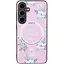 TPU+PC чехол Epik Secret Garden with MagFit для Samsung Galaxy S24 Pink - миниатюра 1