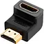 Перехідник Ugreen HDMI Male to Female Adapter Down 90° (20109) [63389] - мініатюра 3