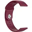 Ремешок DK CDK для Garmin Forerunner 255 / 255 Music 22mm Silicone Sport Band (011909) (red wine) - миниатюра 4