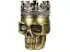 Гриндер для измельчения табака D&K Череп в короне DK-5067-B Gold (15700) - миниатюра 3