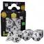 Набір кубиків Opaque 7 Dice Set - White , 7 шт. (g7dopaq07) - мініатюра 1