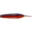 Силікон FishUP Tanta 3" #207 Dark Violet/Orange (6 шт/уп) - мініатюра 1