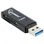 Кардрiдер Gembird USB3.0 UHB-CR3-01 Black (UHB-CR3-01) - мініатюра 2