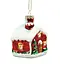 Ялинкова прикраса "Засніжений будиночок" 5,3*5,3*7,6 см, YQ1409343 - мініатюра 1