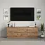 Тумба під телевізор MebelStar Нео 6Ш 150x43x53 см Дуб тахо (MBS-1287) - мініатюра 2