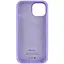 Чохол Epik Silicone Case Full Protective AA with MagSafe для Apple iPhone 15 Plus 6.7 Бузковий/Dasheen - мініатюра 3