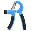 Еспандер кістьовий Cornix 5-60 кг з регульованим навантаженням XR-0141 Blue/Black - мініатюра 2