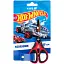 Ножницы детские с резиновыми вставками Kite Hot Wheels 13 см красные (HW25-148) - миниатюра 2