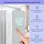 Масляный радиатор Klarstein Sanford Smart 2500 Вт (10041359) - миниатюра 4