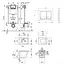 Набір Q-tap інсталяція 3 в 1 Nest QT0133M425 з панеллю змиву квадратною QT0111M06029SAT + унітаз з сидінням Tern QT1733052ERW - мініатюра 2
