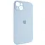 Чохол Epik Silicone Case Full Camera Protective (AA) для Apple iPhone 14 (6.1) Блакитний/Sweet Blue - мініатюра 2