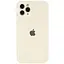 Чохол Epik Silicone Case Full Camera Protective AA для Apple iPhone 12 Pro 6.1 Бежевий/Antique White - мініатюра 1