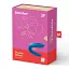 Вібратор Satisfyer Partner Whale 8.7 см синій - мініатюра 6