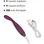 Тонкий вибратор для точки G Svakom Cici Violet с интеллектуальным режимом - миниатюра 4