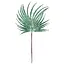 Гілка декоративна Yes! Fun, пальма, 49 см, зелена, гліттер - мініатюра 1
