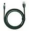 Кабель Baseus Zinc Fabric Magnetic Cable USB-A - Lightning 1м Green (CALXC-K06) - мініатюра 1