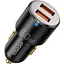 Автомобильный адаптер Essager City Dual для зарядки на 2 USB 60W - миниатюра 1