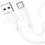 Кабель Hoco X83 Type-C Victory charging data cable Білий - мініатюра 1