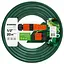 Шланг для поливу Cellfast набір ECONOMIC, 1/2",20м,3 шари,зрошувач,комплект для підключення (10-100) - мініатюра 1