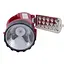 Акумуляторний LED ліхтар Yajia YJ-2820 переносний ручний Червоний - мініатюра 2