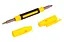 Отвертка с двусторонними битами Mastertool 4-в-1 ручка 40-0160 - миниатюра 2