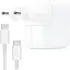 Мережевий зарядний пристрій Apple USB-C Type-C на Type-C 30W білий - мініатюра 1