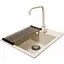 Комплект гранітна мийка + змішувач Romzha Adiere Avena (B) - мініатюра 1