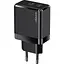 Сетевое зарядное устройство Usams T54 GaN 40W 3A Black (CC172TC01) [139620] - миниатюра 1
