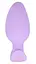 Анальная пробка Cuties Mini Butt Plug 8 см (фиолетовый) - миниатюра 2