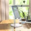 Зарядка Qi HOCO Thorough 2-in-1 stand with wireless fast charging CW37 5-15W біла - мініатюра 4