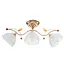 Люстра стельова Brille в зал E27 60W G (LK-619C/3) - мініатюра 1