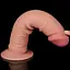 Фаллоимитатор Lovetoy Sliding Skin Dual Layer Dong 8" 20 см телесный - миниатюра 10